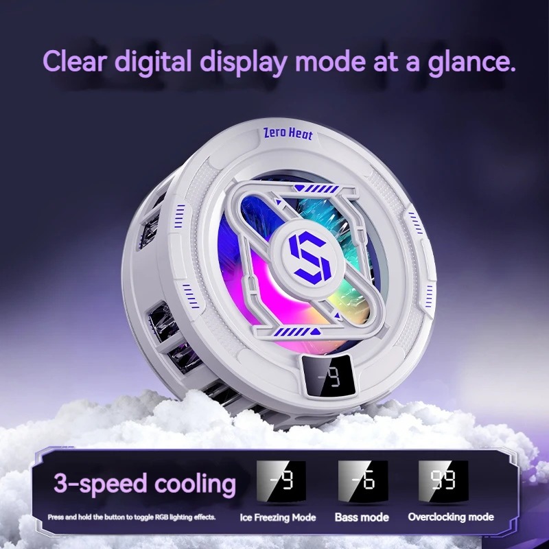Gaming Console With Controller - k52 AI Mobile Cooler con Clip