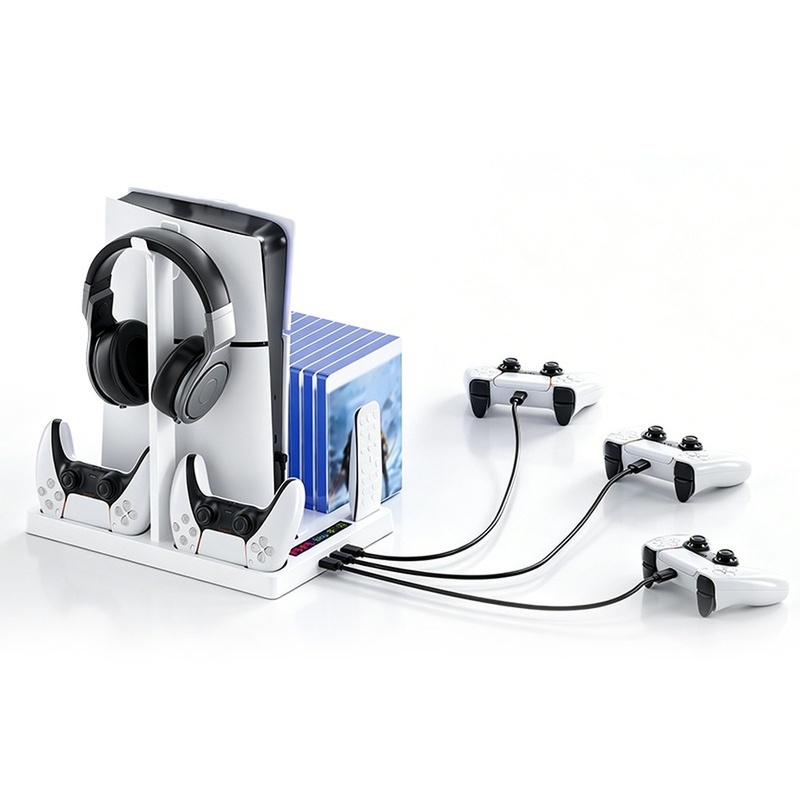 Controller Charging Dock - Super Offerta: Supporto per PS5pro/PS5slim/PS5 con