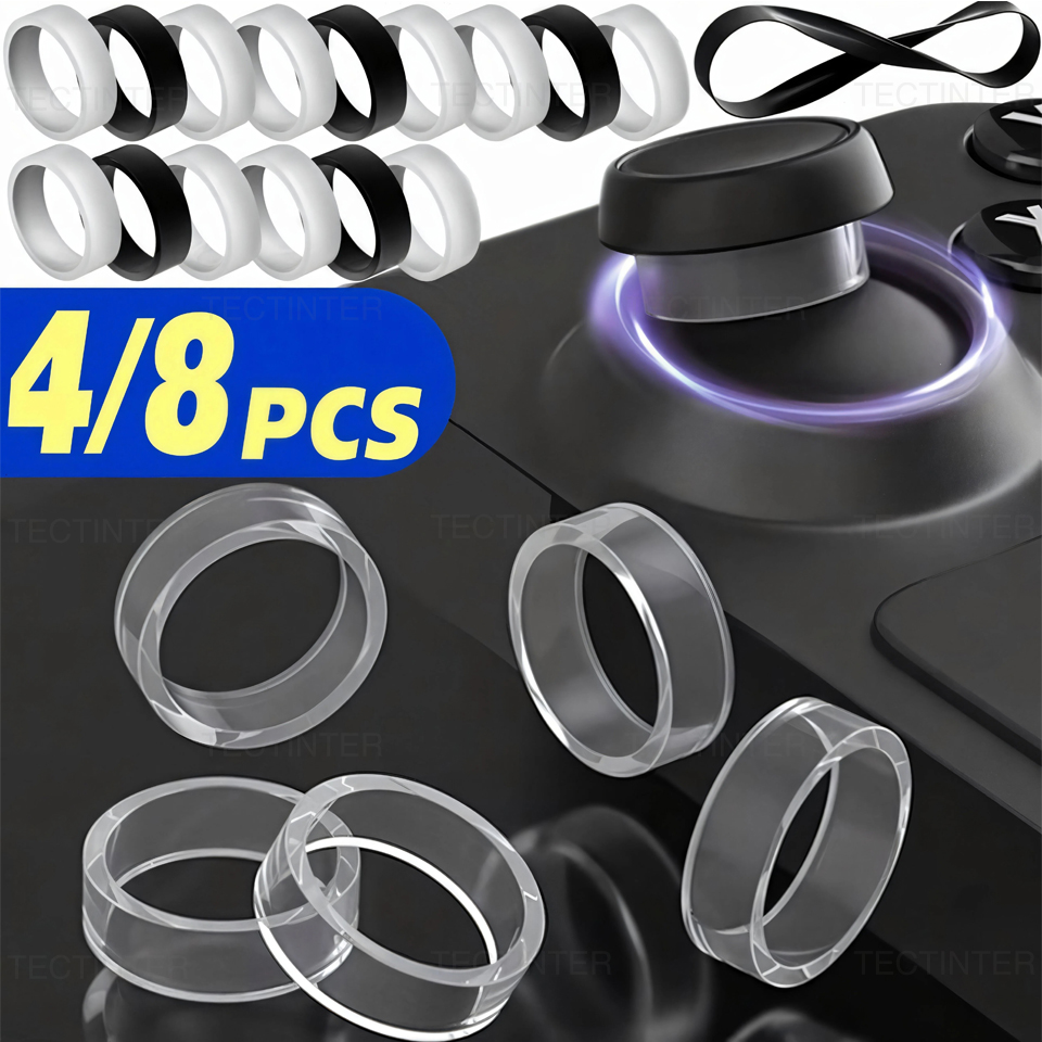 Console Gaming Steam - 4/8 Pezzi Anelli Protettivi Elastici in