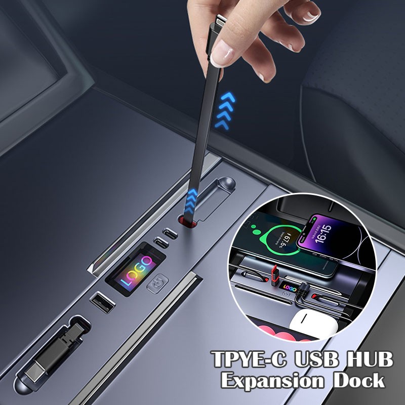 Hub USB-C Retrattile da 45W co - Controller Charging Dock recensione e prezzo