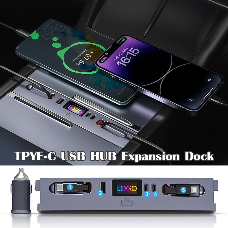 Hub USB-C Retrattile da 45W co - Controller Charging Dock recensione e prezzo