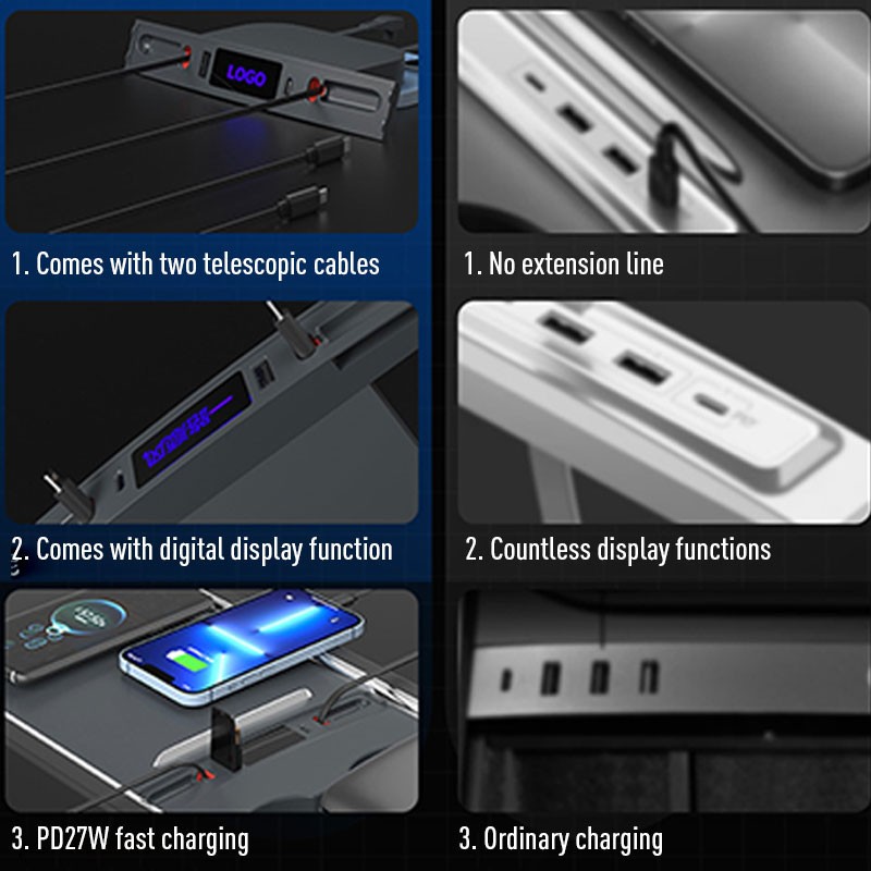 Hub USB-C Retrattile da 45W co - Controller Charging Dock recensione e prezzo