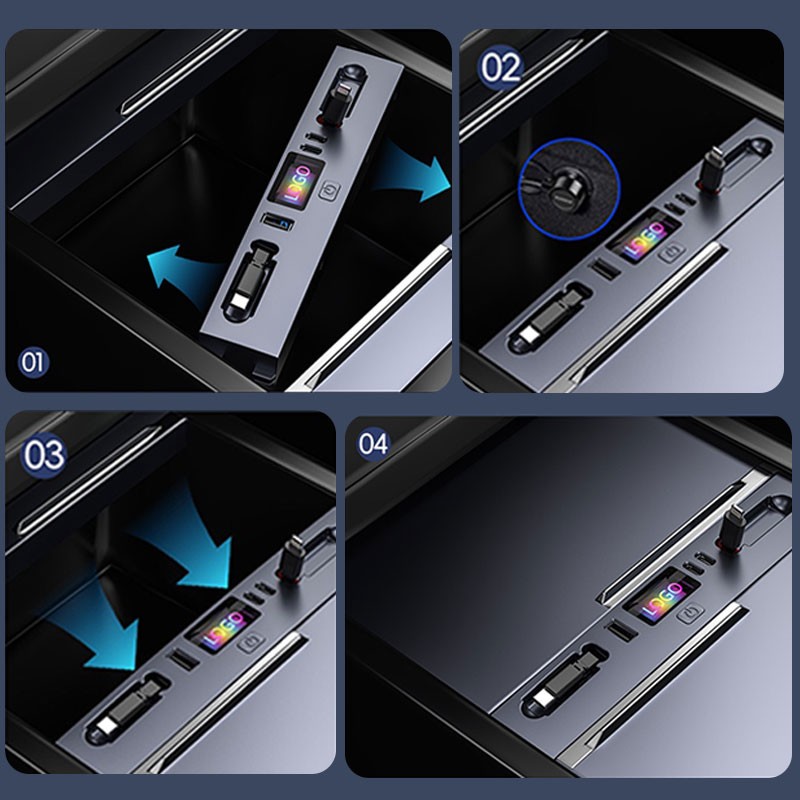 Hub USB-C Retrattile da 45W co - Controller Charging Dock recensione e prezzo