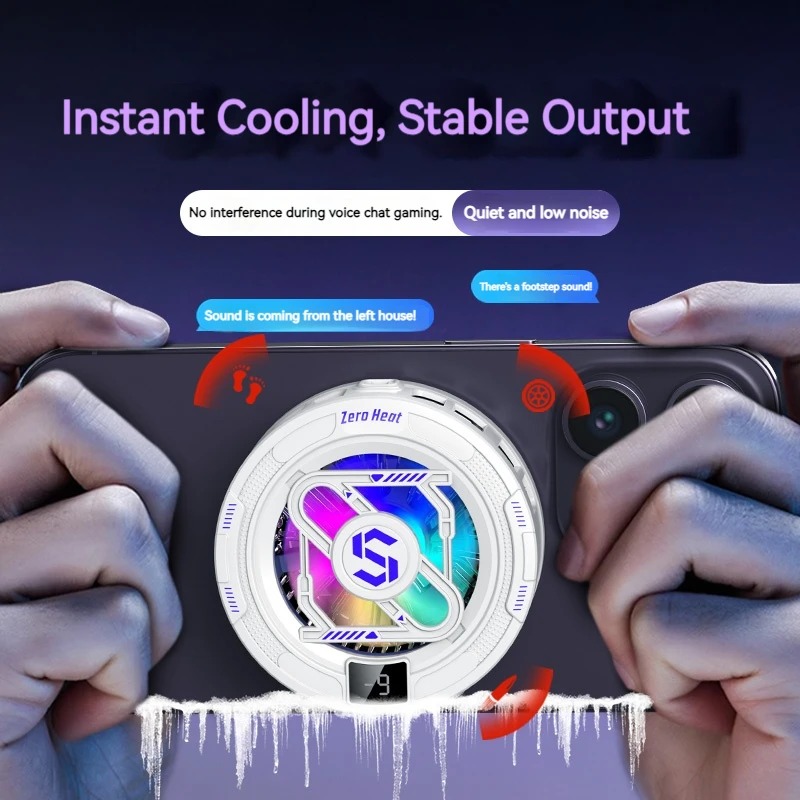 k52 AI Mobile Cooler con Clip  - Gaming Console With Controller recensione e prezzo