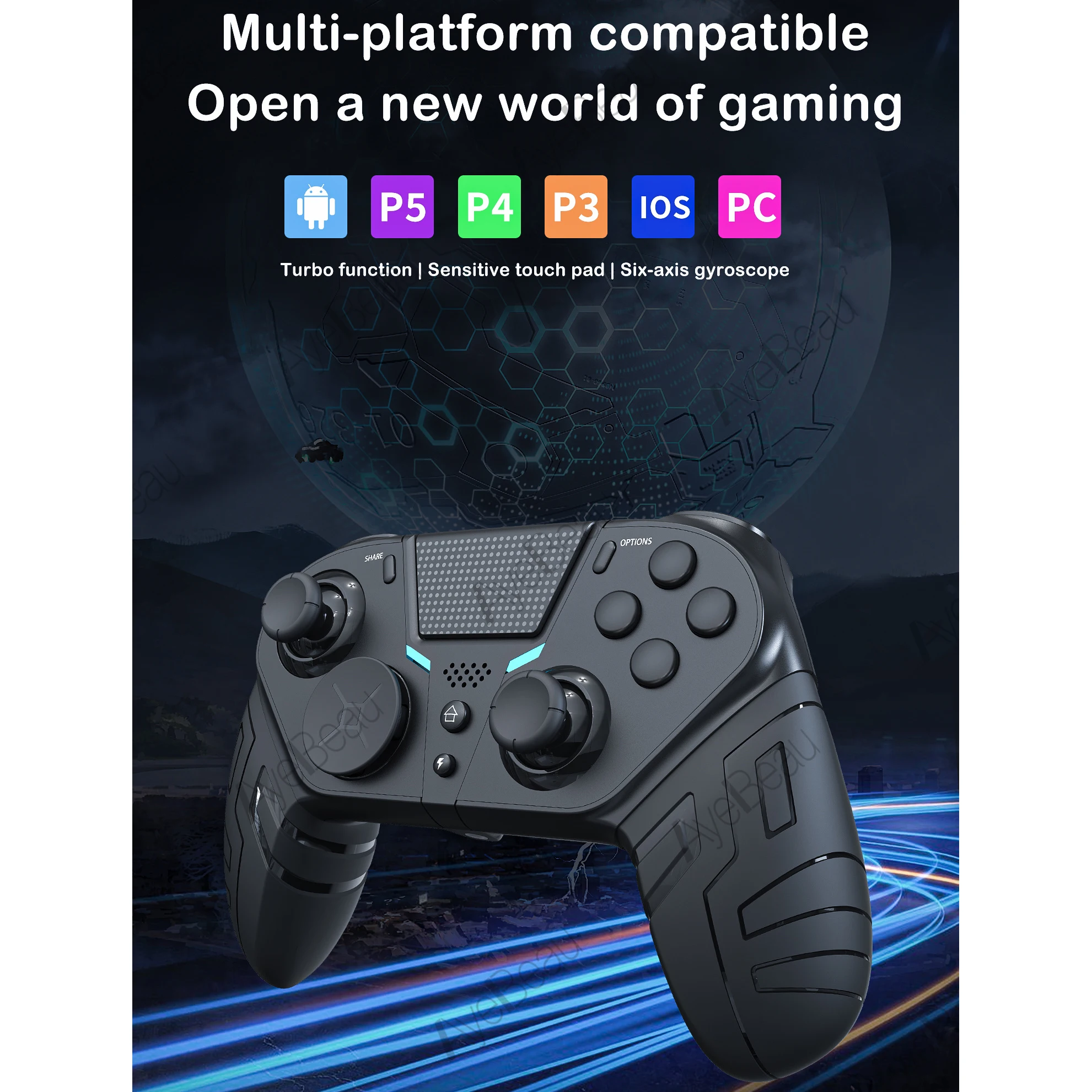 Controller USB cablato Bluetoo - Gaming Console For Android Tv recensione e prezzo